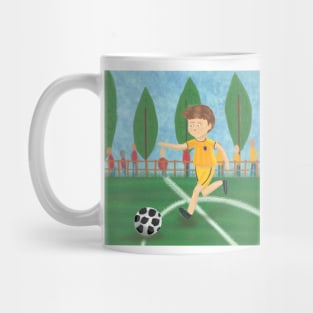 Footballer Mug